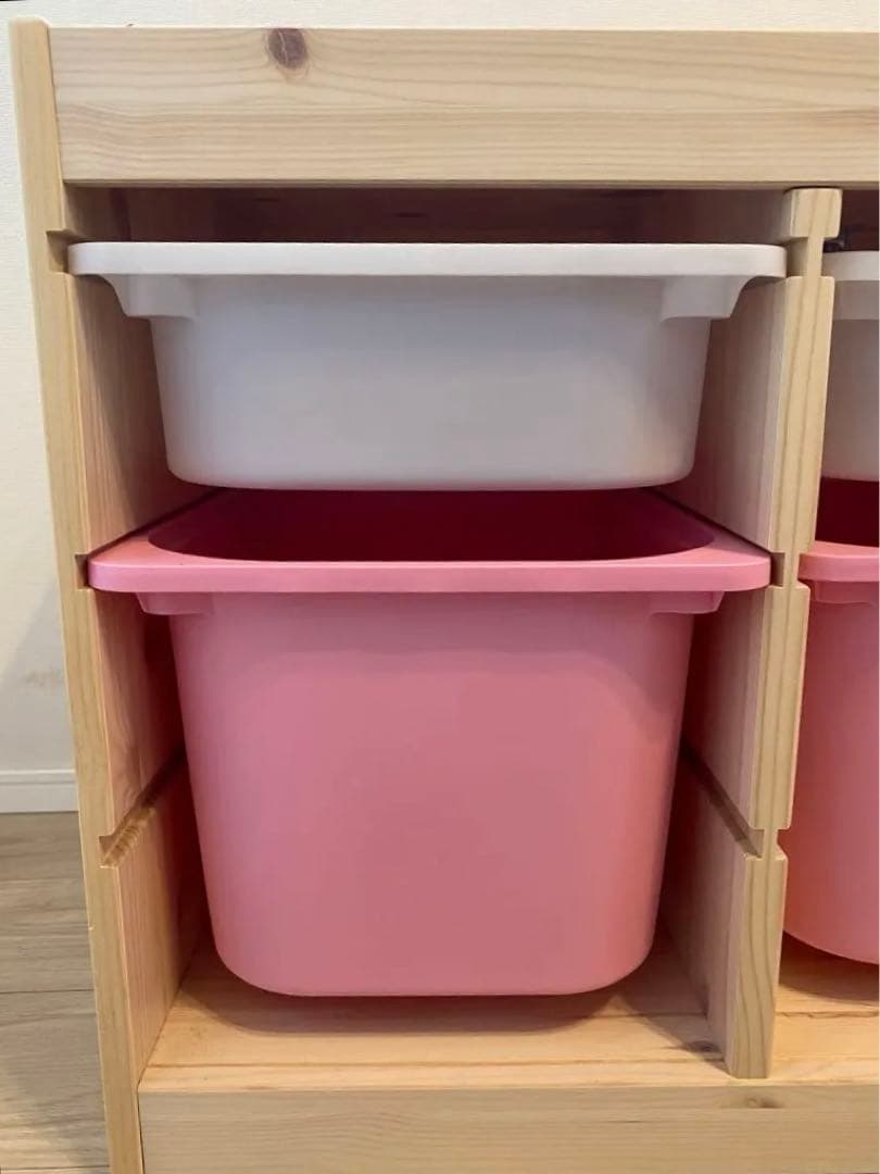 IKEA トロファスト　収納BOX付