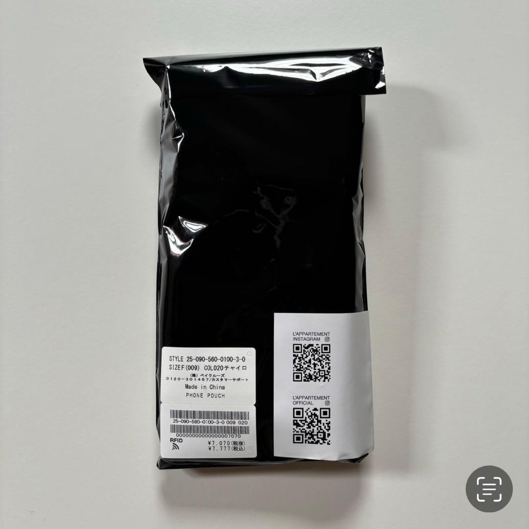 【新品未使用】L'Appartement PHONE POUCH