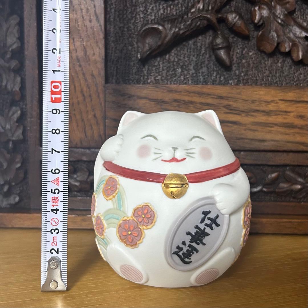 リヤドロ LLADRO　招き猫　人形　置物　縁起物　仕事運