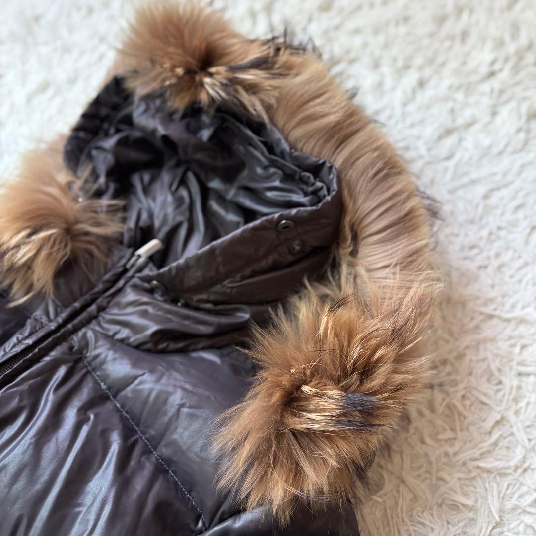 極美品♡デュベティカ アダラ ダウンジャケット ラクーンファー 2way L