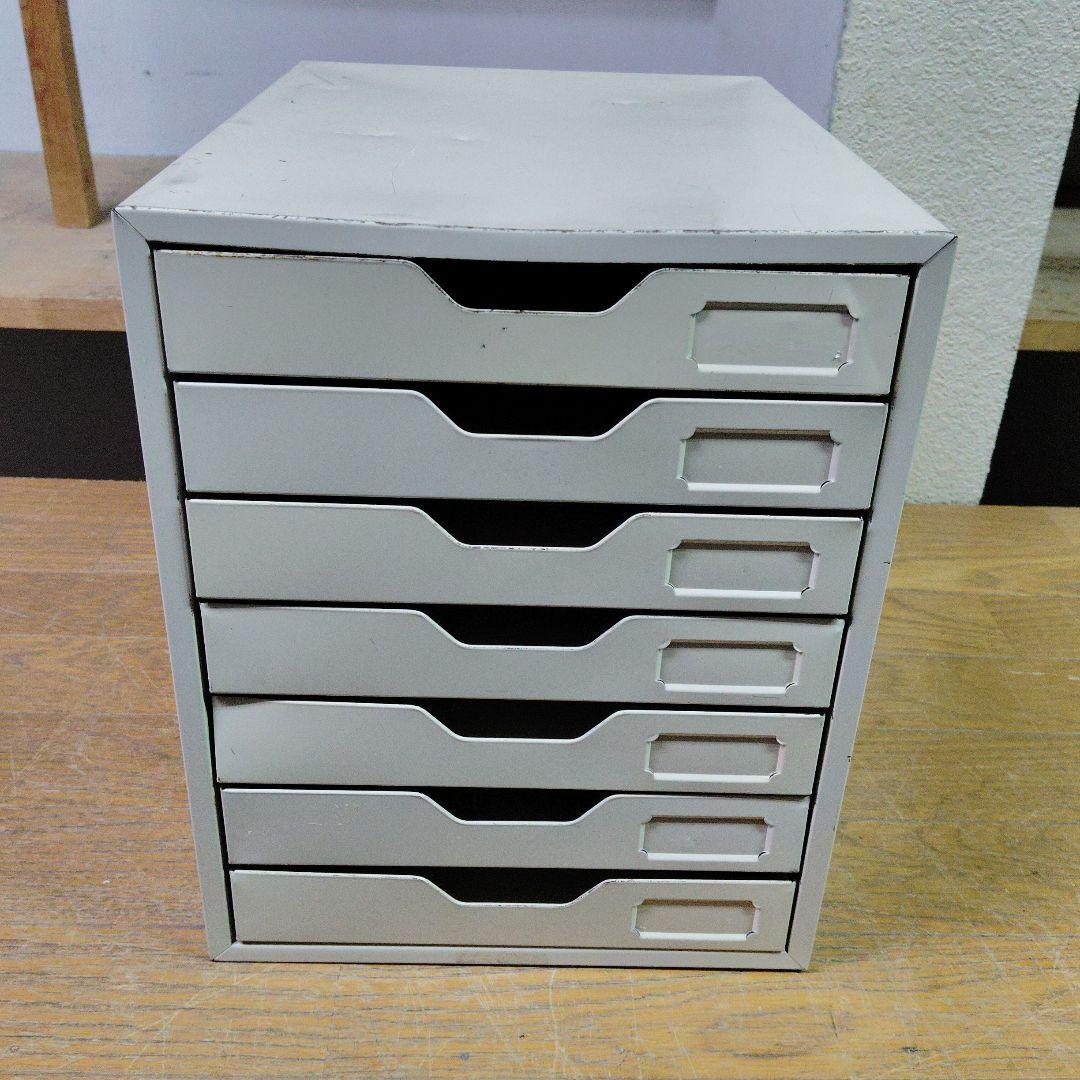 ●昭和レトロ●スチールレターケース7段 アンティーク インテリア