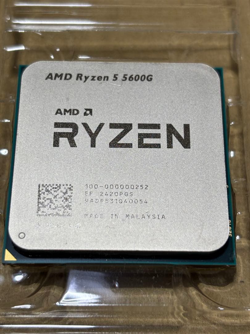 AMD Ryzen 5 5600G CPU 中古動作品