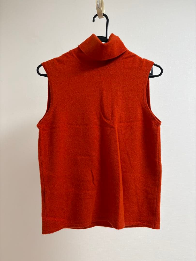エルメス　ノースリーブ　ニット