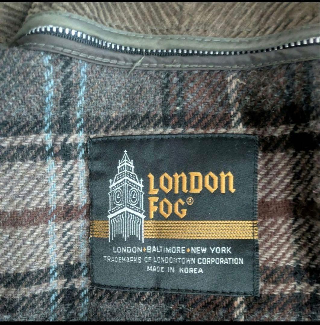 状態◎80s London fog スイングトップ L 襟コーデュロイ 短丈