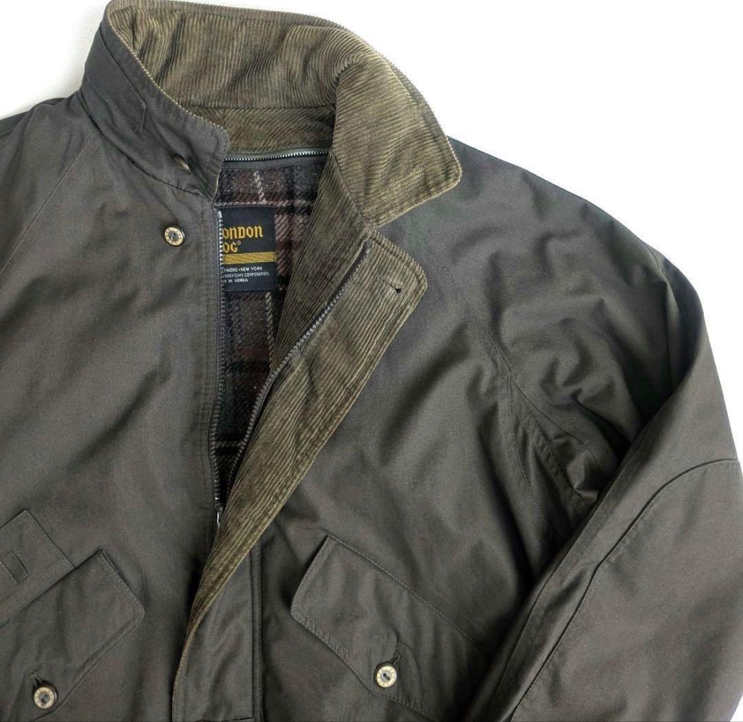 状態◎80s London fog スイングトップ L 襟コーデュロイ 短丈