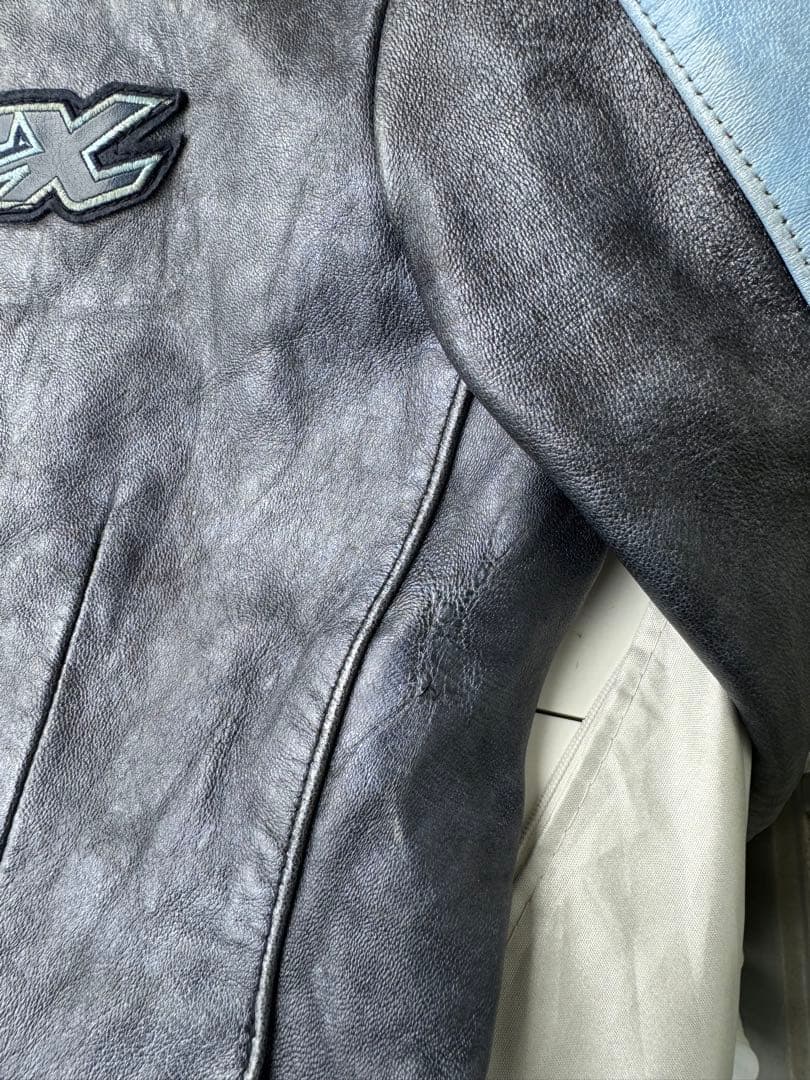 最終値下げ!激レア！特別な質感 AVIREX レザージャケットシングルライダース
