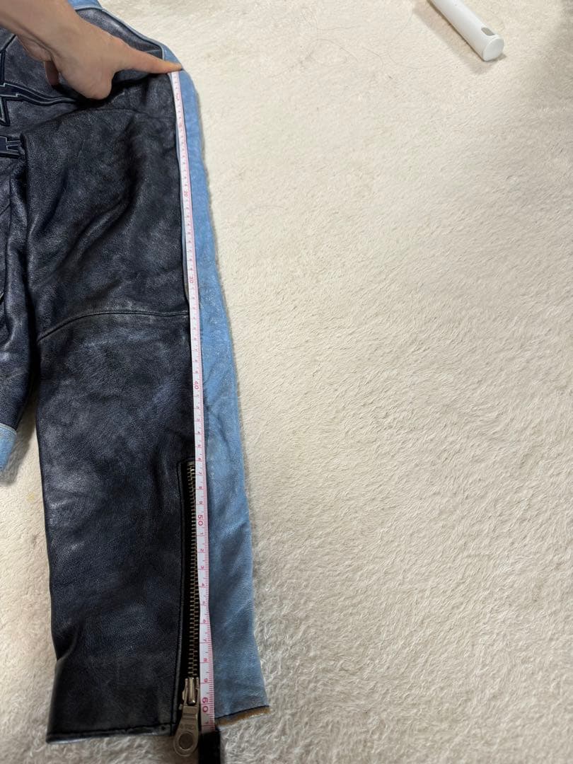 最終値下げ!激レア！特別な質感 AVIREX レザージャケットシングルライダース