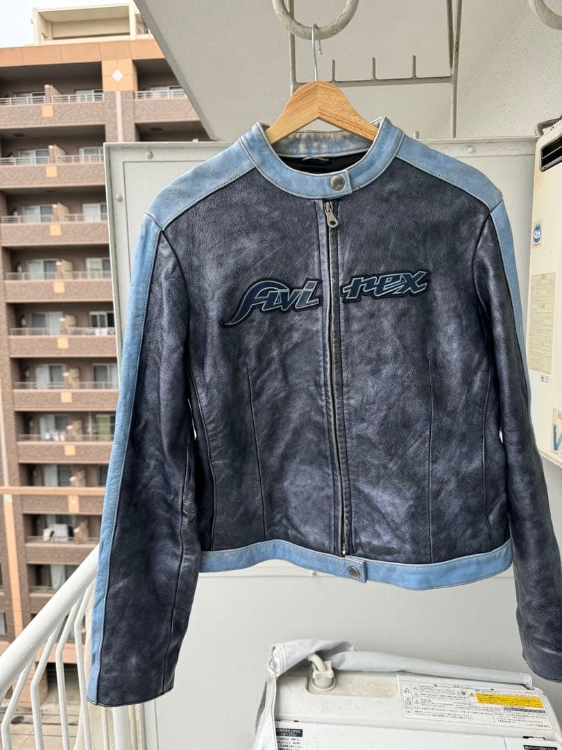 最終値下げ!激レア！特別な質感 AVIREX レザージャケットシングルライダース