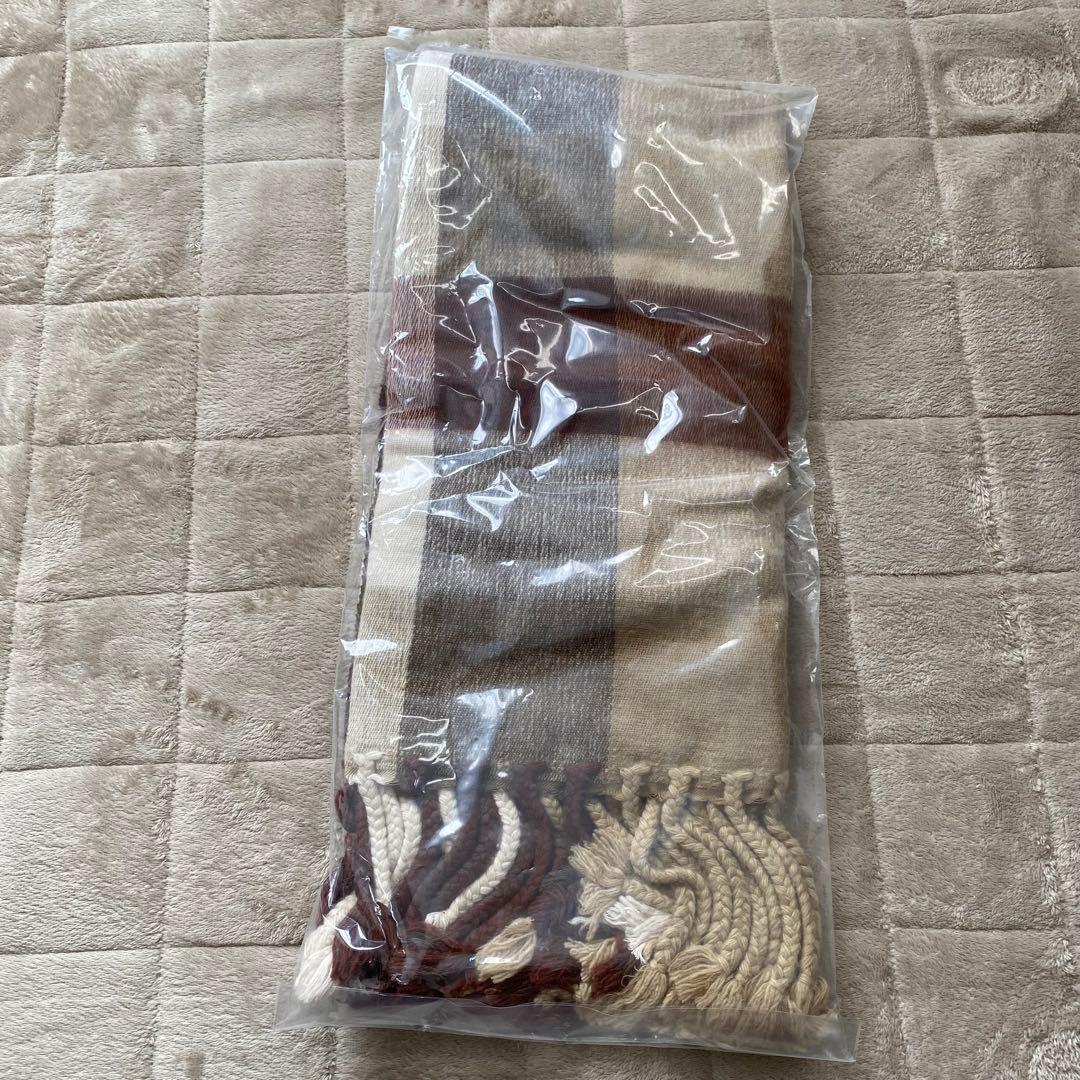 新品　CTHY HIGH-END YAK WOOL FRINGE STOLE