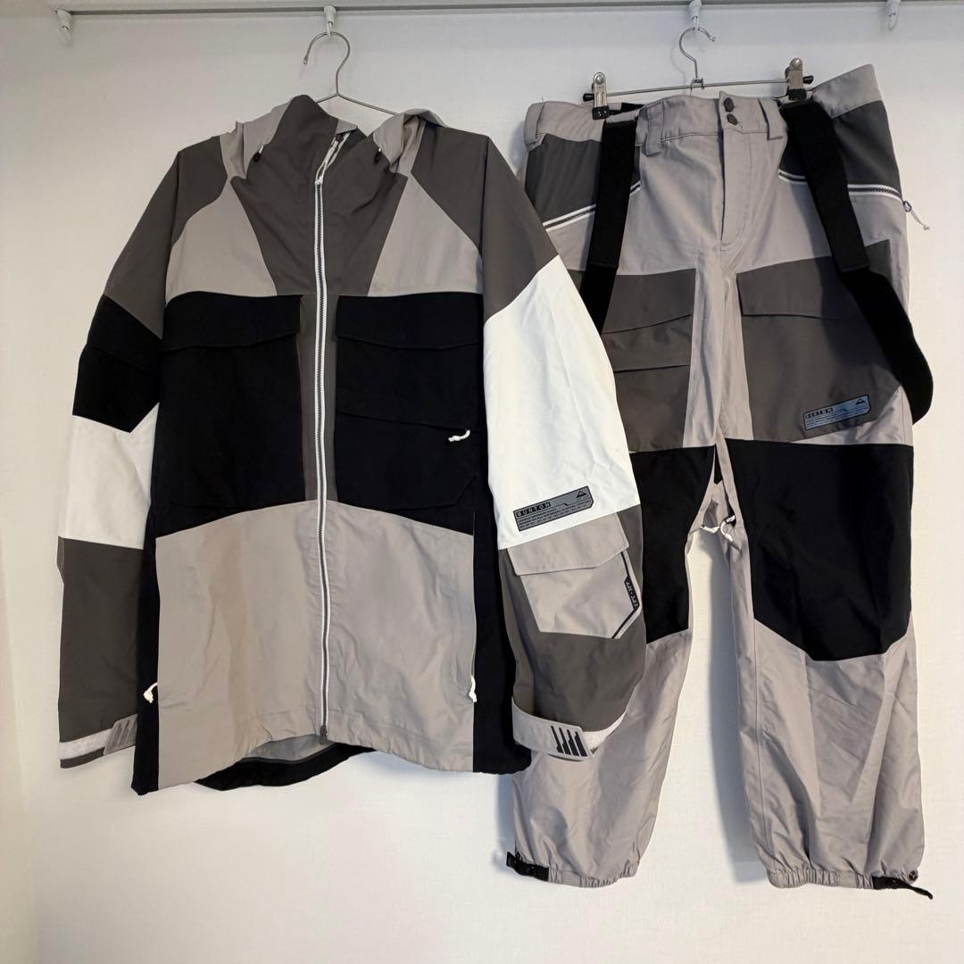 バートン メンズ Lスノーボードウェア セットアップ