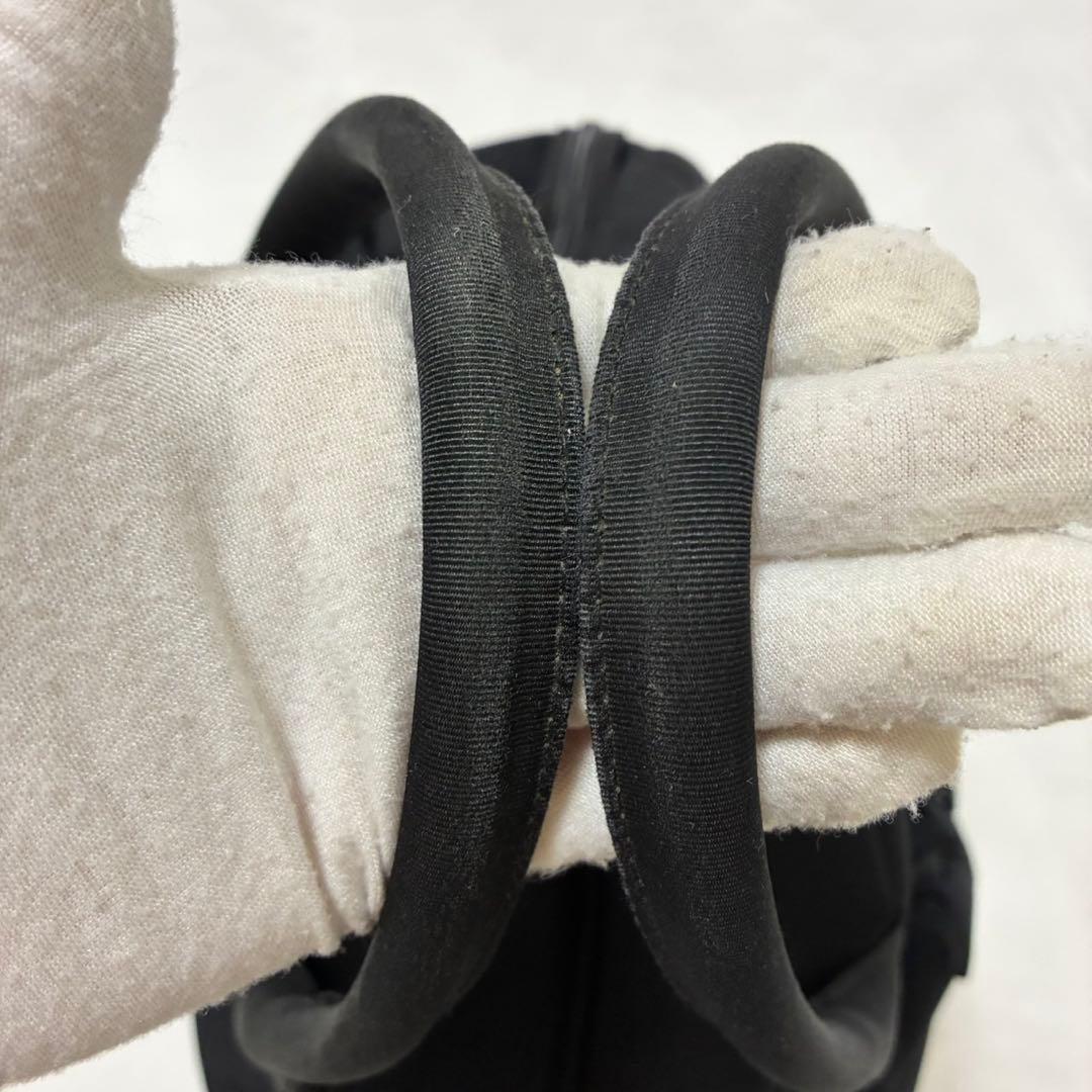 【極美品】ヴィヴィアンウエストウッド ハンドバッグ ナイロン オーブ 黒 A4可