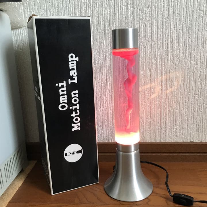 omni オイルモーション　ランプ　照明　ライト　ラバランプ　インテリア