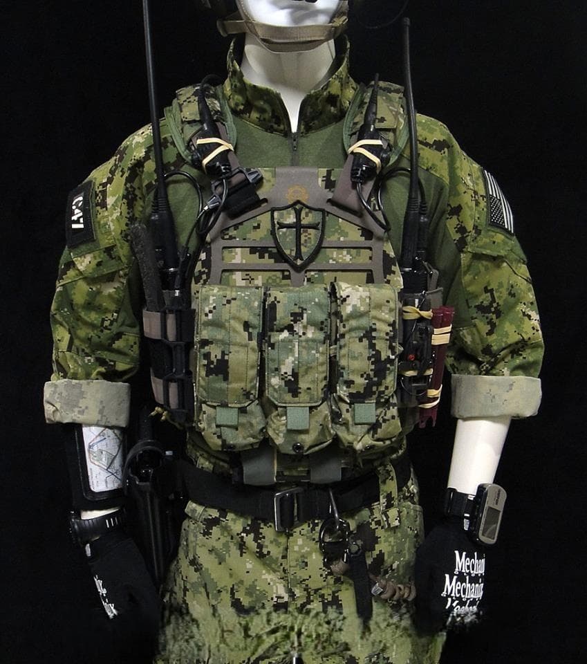 K*C様 SEMAPO AOR2 コンバットパンツ NAVY CUSTOM DE