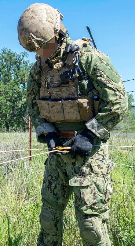 K*C様 SEMAPO AOR2 コンバットパンツ NAVY CUSTOM DE