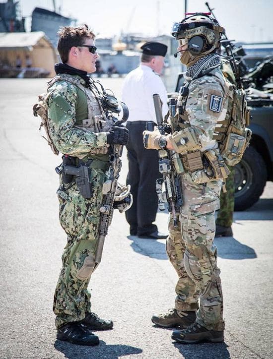 K*C様 SEMAPO AOR2 コンバットパンツ NAVY CUSTOM DE