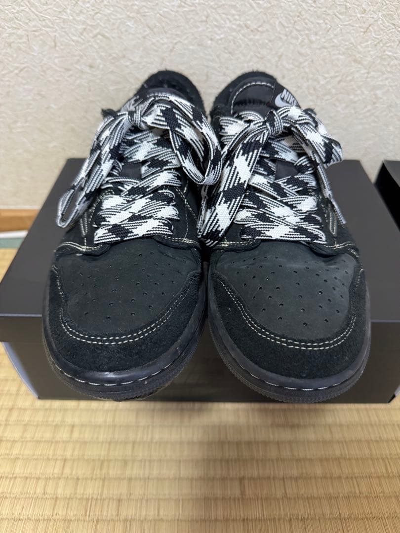 エアジョーダン1 トラヴィススコット　ブラックファントム