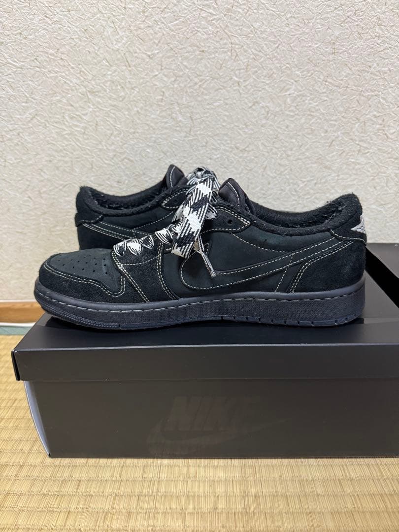 エアジョーダン1 トラヴィススコット　ブラックファントム