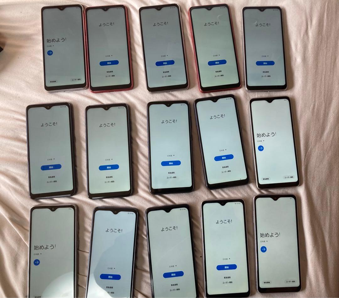 GALAXY A21 カラー3種類　初期化済み　15個まとめdocomo2