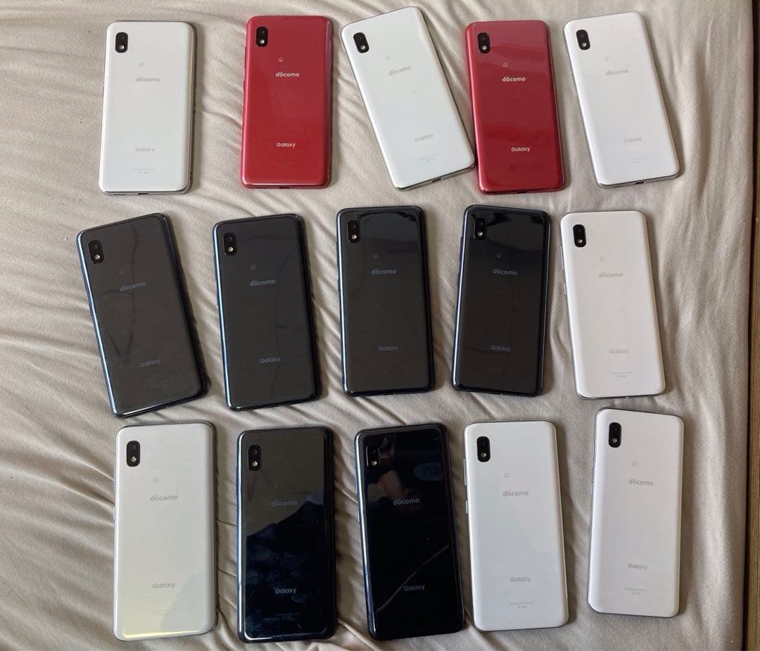 GALAXY A21 カラー3種類　初期化済み　15個まとめdocomo2