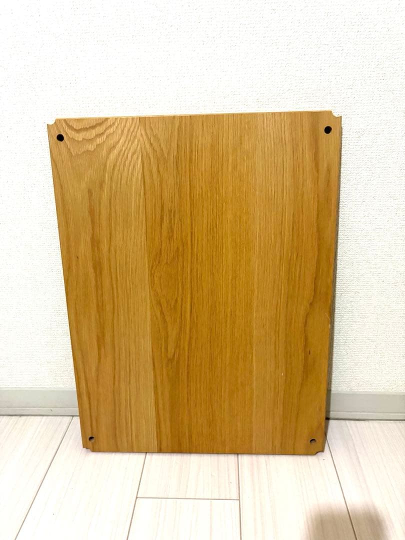 ステンレスユニットシェルフ棚　オーク材　幅56cm　6枚セット