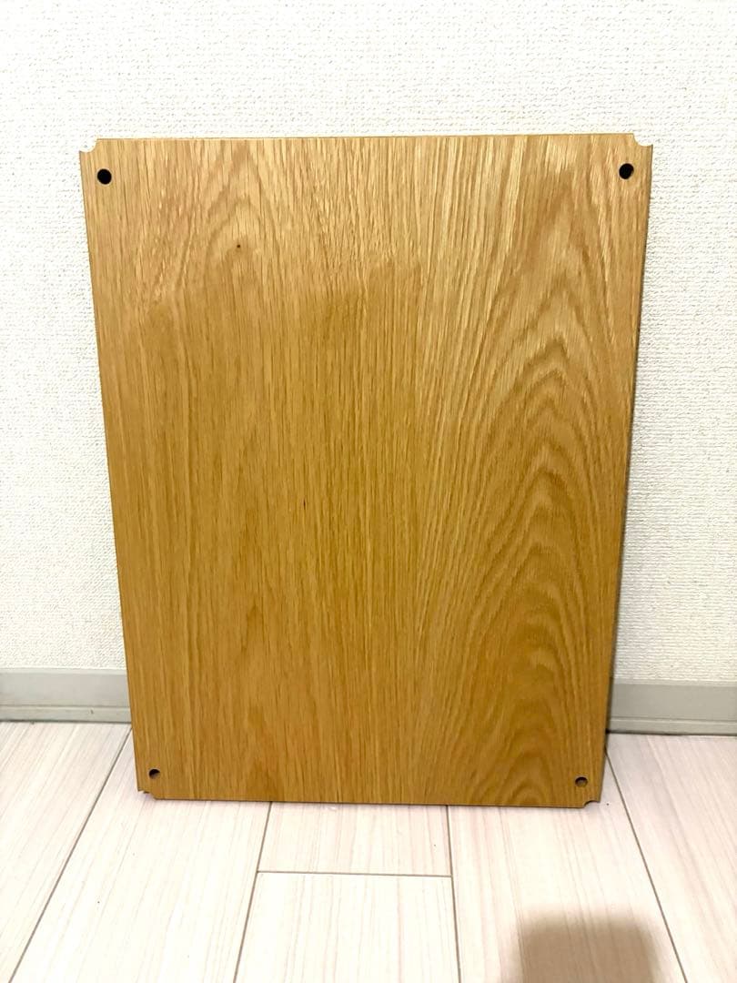 ステンレスユニットシェルフ棚　オーク材　幅56cm　6枚セット