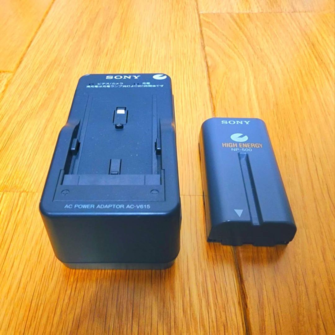 【動作確認済】 SONY Hi8 高画質 ビデオカメラ CCD-TR3 セット