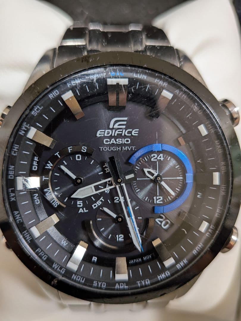 [CASIO EDIFICE] EQW-T630JDB-1AJF ソーラー充電