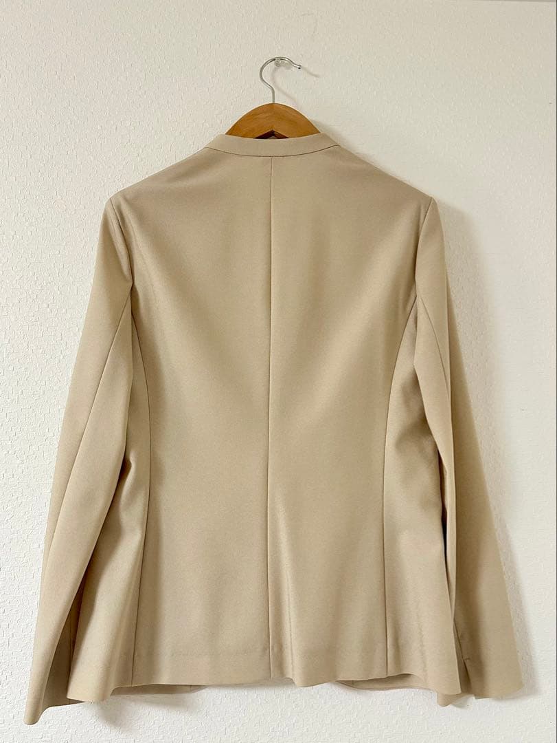 ICB パンツスーツ　ウォッシャブル　ベージュ