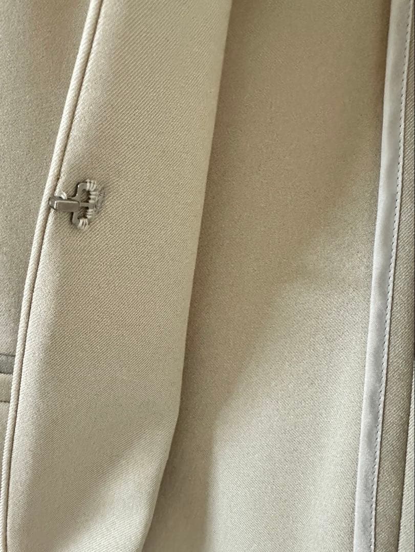 ICB パンツスーツ　ウォッシャブル　ベージュ