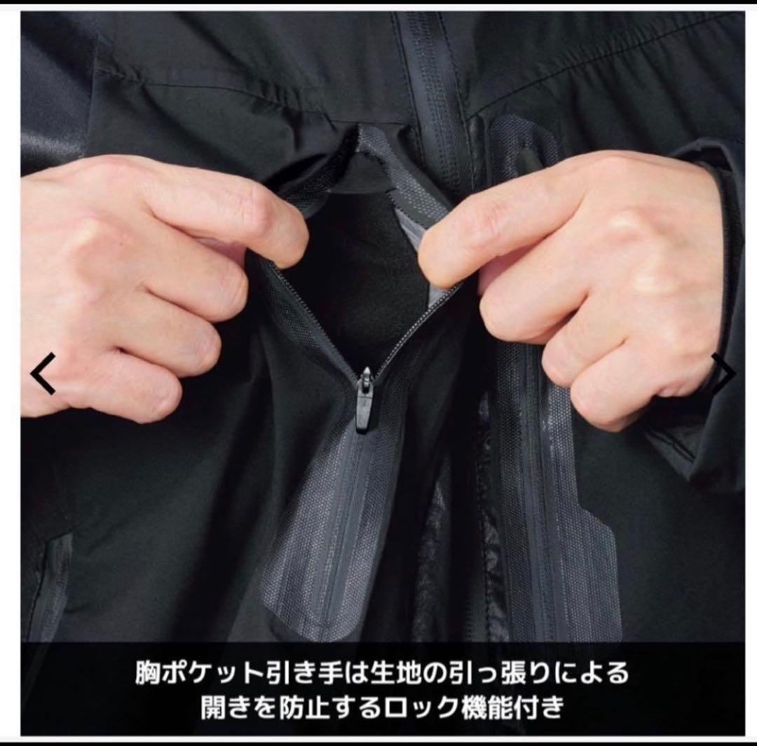 最終値下げ【新品】LL 黒 XShelter プレミアム超透湿防水防寒ジャケット