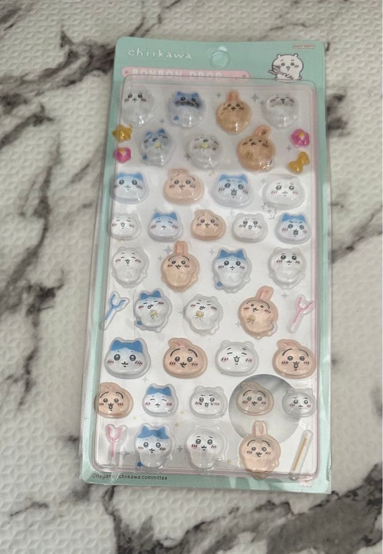 ちいかわ　ボンボンドロップシール正規品4枚セット