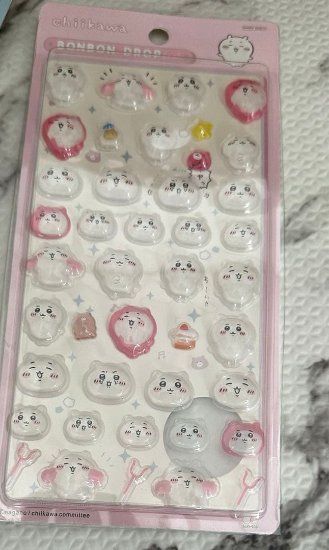 ちいかわ　ボンボンドロップシール正規品4枚セット