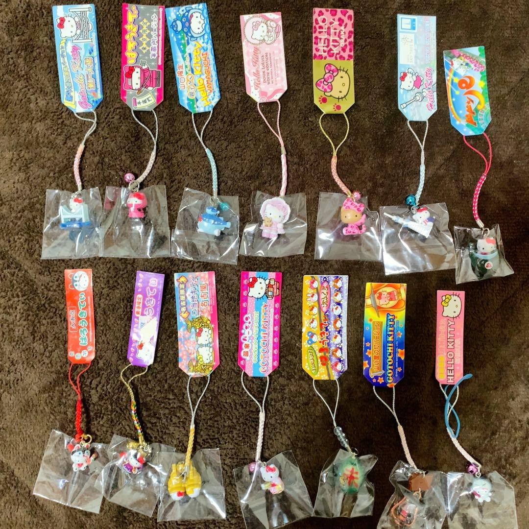 ご当地キティ　359個　ロリータ/イチゴ系/コラボ/非売品　レア　根付　セット