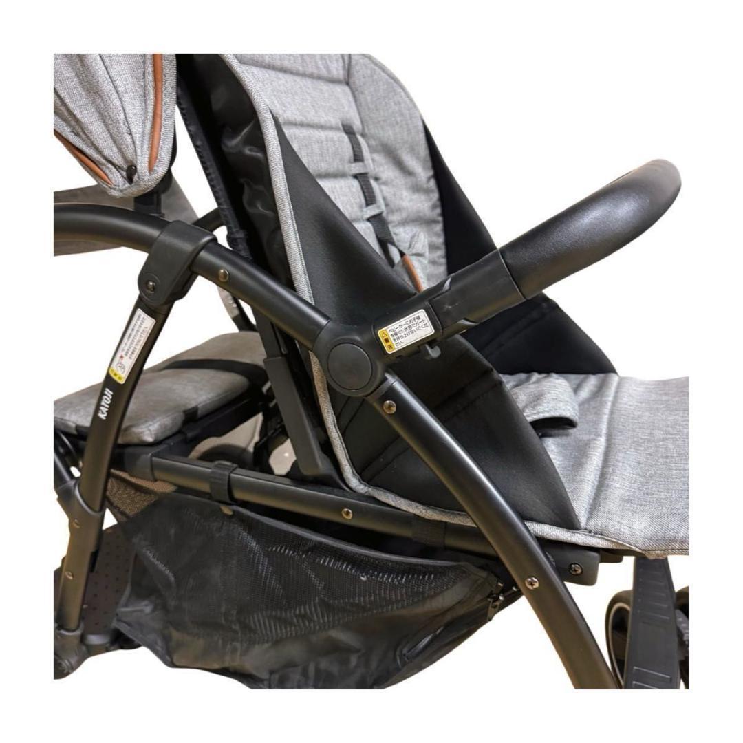 KATOJI 2-Seater 二人乗りベビーカー　カトージ　ツーシーター