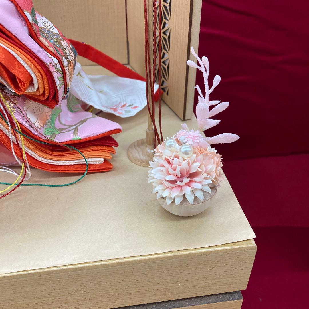 収納　ナチュラル飾り台/立雛飾り