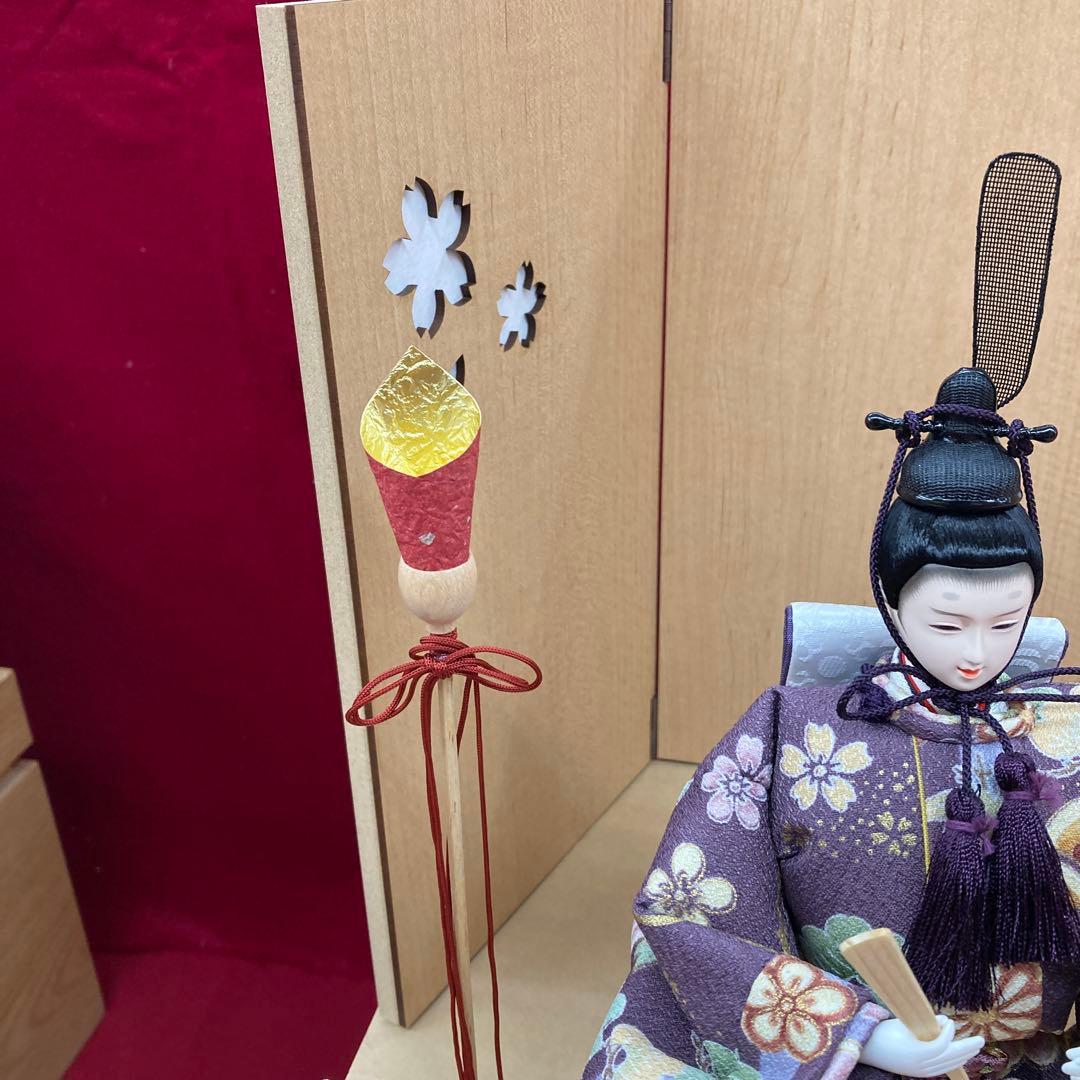 収納　ナチュラル飾り台/立雛飾り