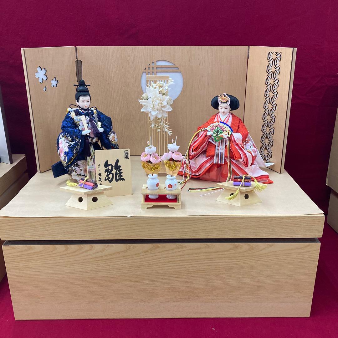 収納　ナチュラル飾り台/立雛飾り