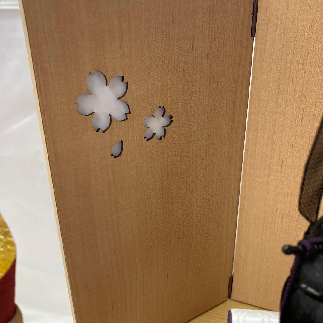 収納　ナチュラル飾り台/立雛飾り