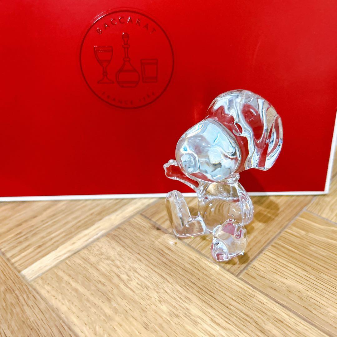 バカラ　Baccarat　SNOOPY フィギュリン ウェルカム スヌーピー