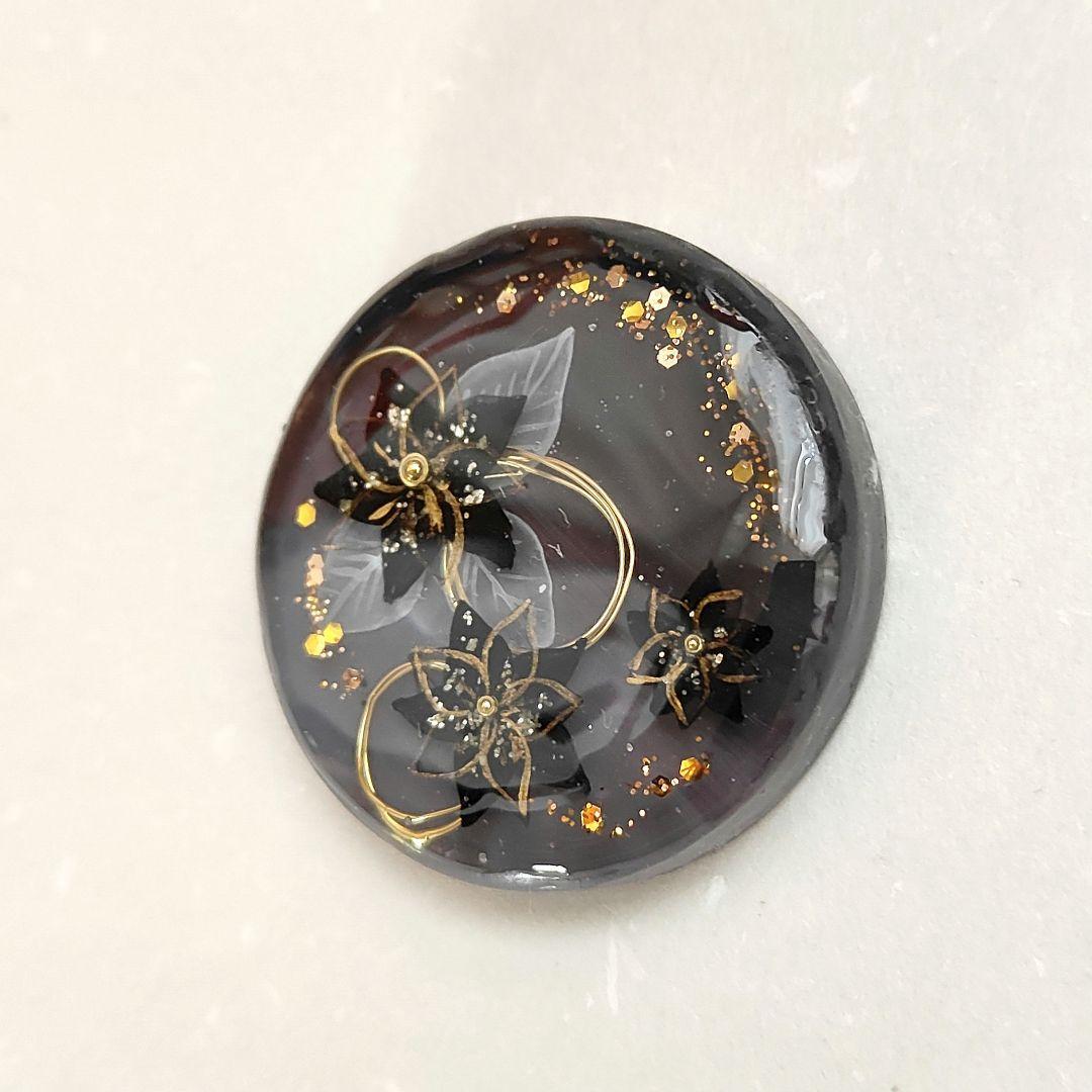 【957】ハンドメイド　レジン　ヘアゴム　ポニーフック