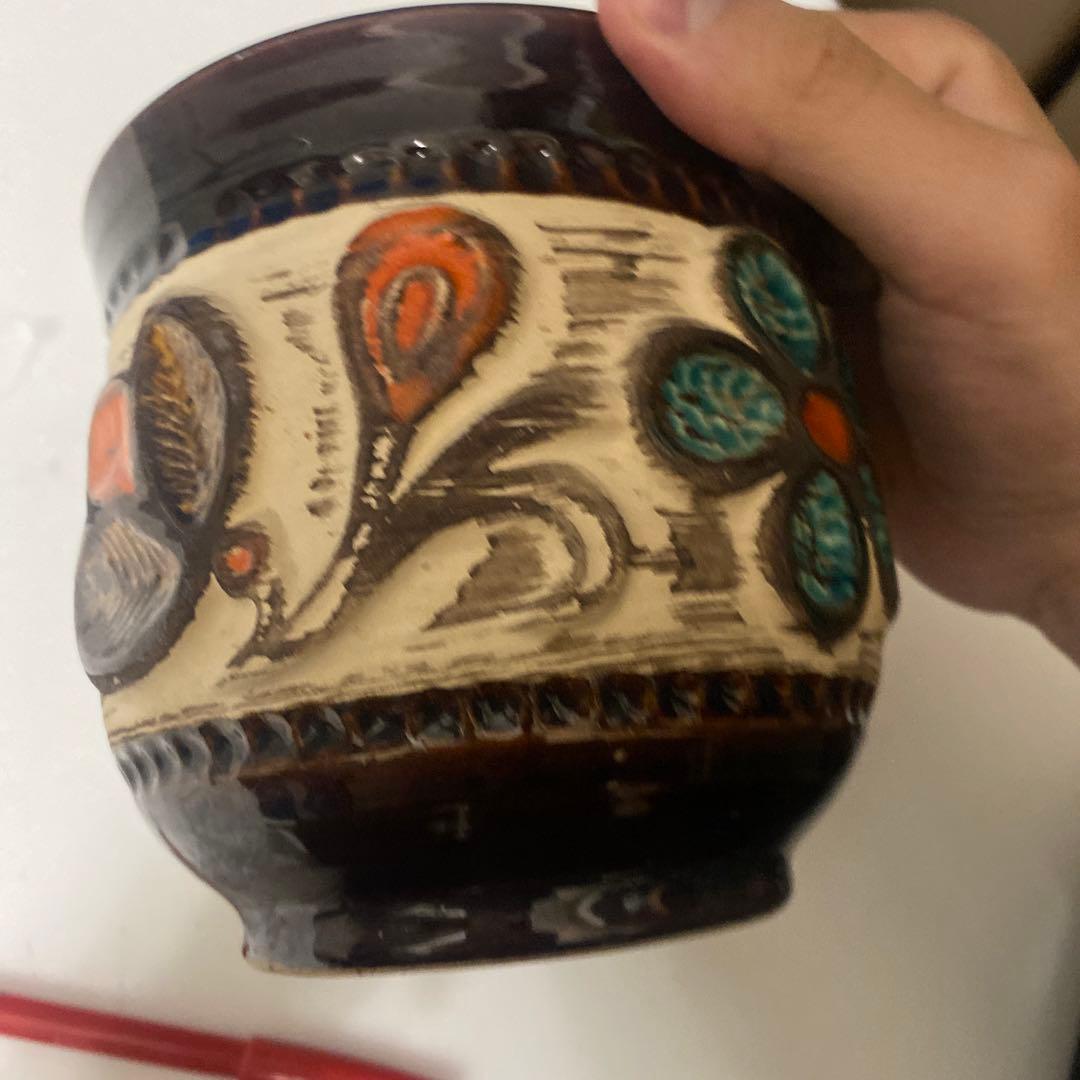 W.GERMANY 西ドイツ　ヴィンテージ　壺 花瓶