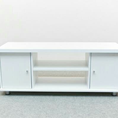 TVボード　扉付き　WH/WAL
