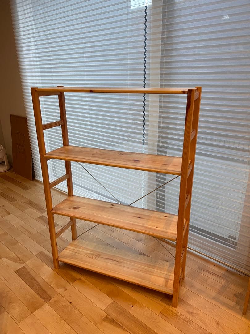 無印良品　パイン材シェルフ　引き取り歓迎。三重県より出品