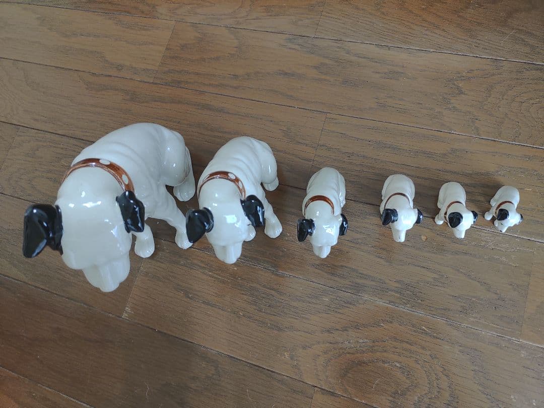 ビクター 犬　ニッパー　陶器置物