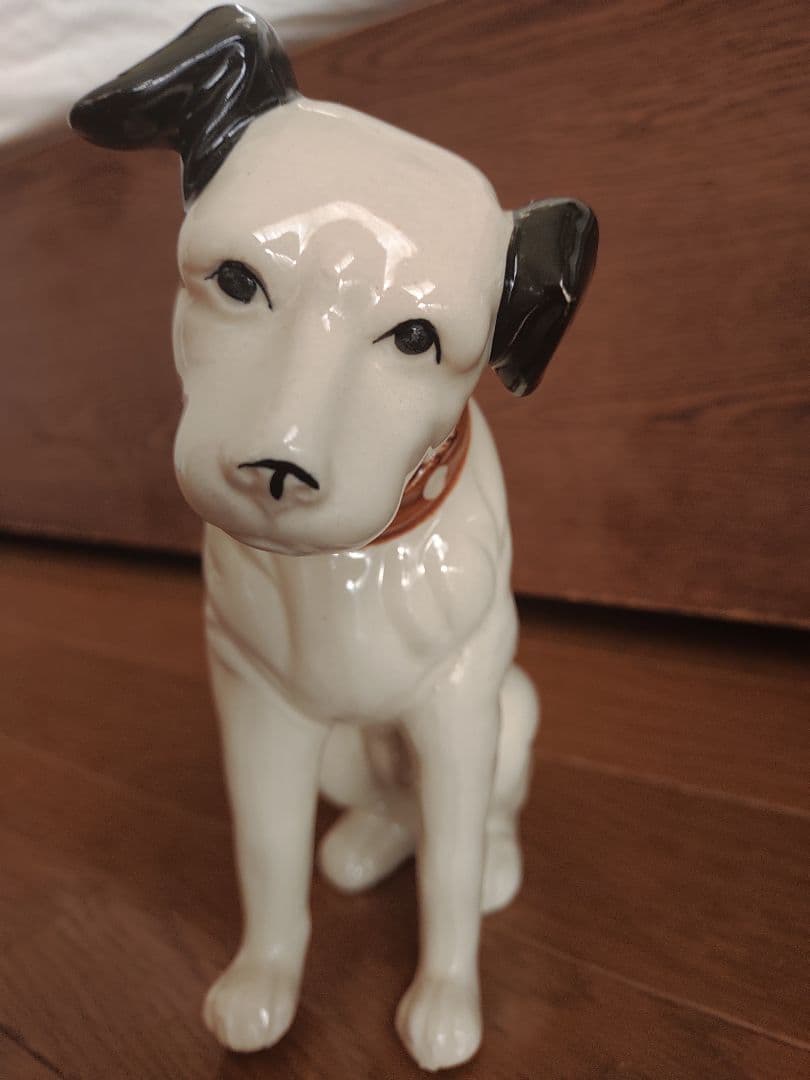 ビクター 犬　ニッパー　陶器置物