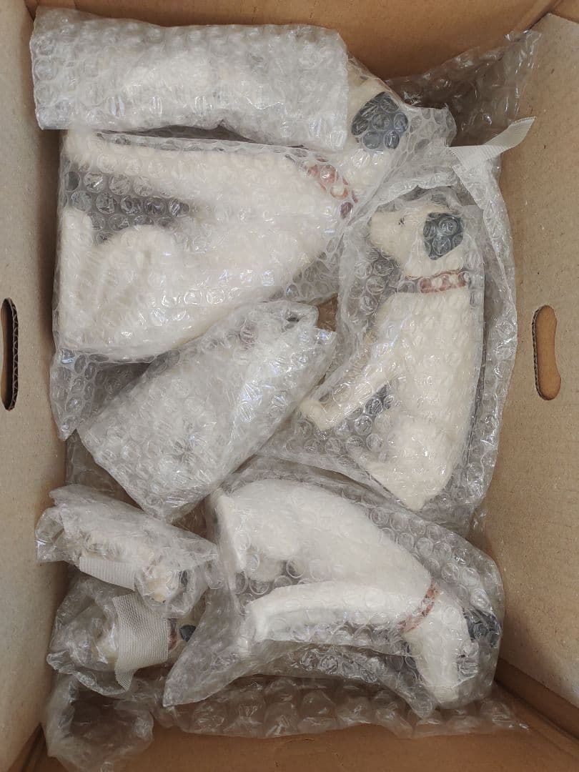 ビクター 犬　ニッパー　陶器置物