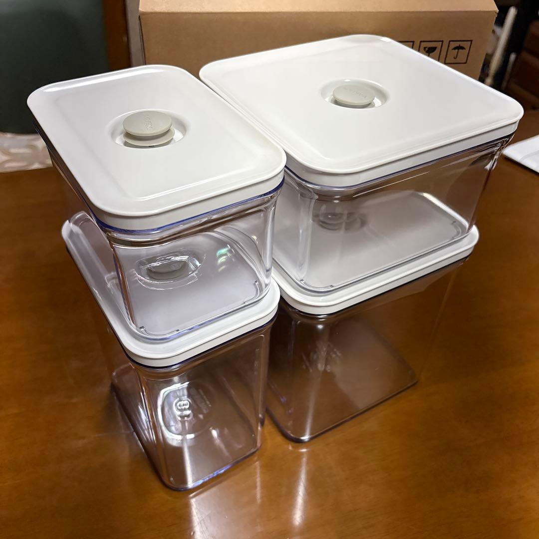 VAKUEN プレミアム真空保存容器&全自動食品シーラー機5点セット