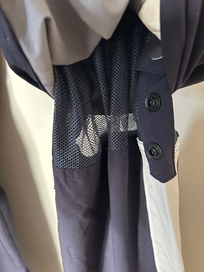 ジャックバニー 2way レインウエア上下セット ネイビー ホワイト4(M)中古