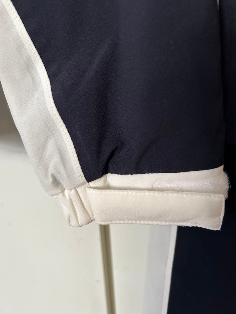 ジャックバニー 2way レインウエア上下セット ネイビー ホワイト4(M)中古