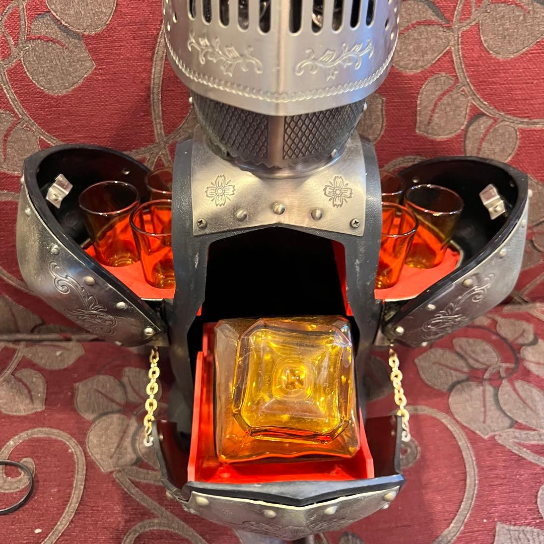 希少　ニッカウイスキー ショットグラスケースセット　西洋騎士 甲冑